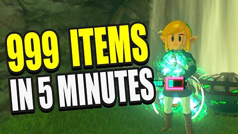 FASTEST Way to Duplicate Items in Zelda Tears of the Kingdom