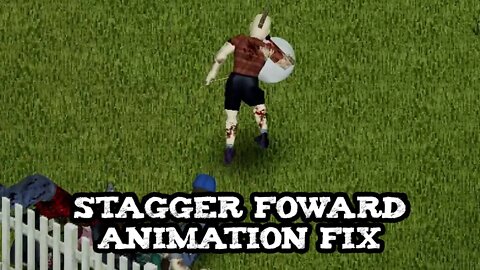 Stagger Foward Animation Fix - A Project Zomboid mod