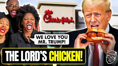 Trump Walks Into Chick-Fil-A | Black Staff GASP, Then ROAR "We LOVE You!" Media Won't Show You THIS