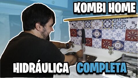 HIDRÁULICA Completa da KOMBI Home | Caixa d'água de 50L