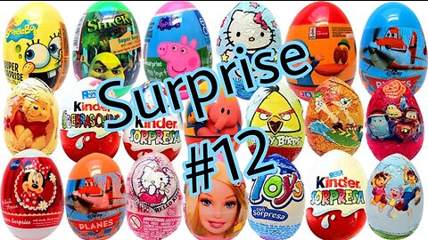 hello !!!! kiddies eggs surprise #12