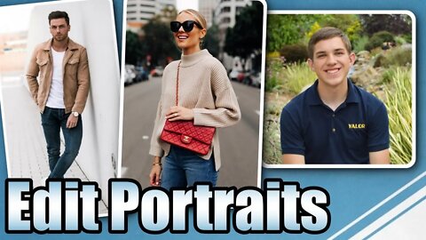 How to Edit Portrait Photos in Photoscape X!