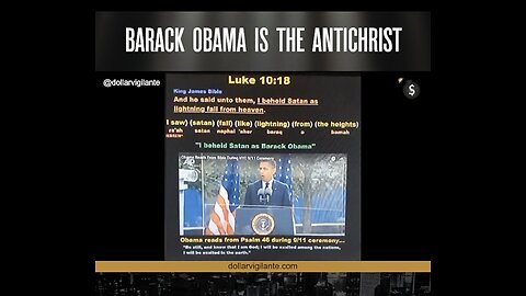 Proof in the bible that Obama is the Antichrist 🔥
