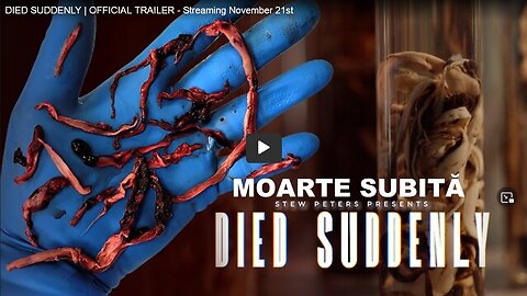Died Suddenly - Moartea Subita - Trailer Romana - ActiveNews Romania