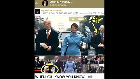When You Know You Know - JFK Jr is Alive and Master Q