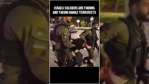 Israeli Soldiers Capturing Hamas Troops
