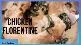 Keto Chicken Florentine