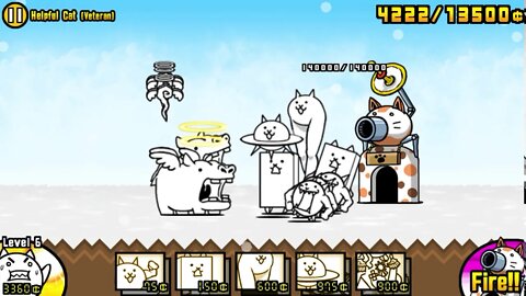 The Battle Cats - Fri. Blitz Stage - Helpful Cat (Veteran)