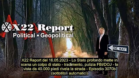 Report Del 16-05-2023, Lo Stato Profondo Mette In Scena Un Colpo Di Stato, Tradimento, Sub Ita