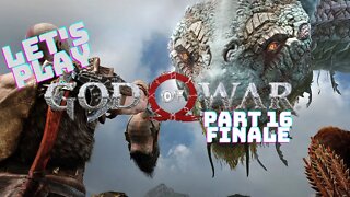 Let's Play - God of War(2018) Part 16 FINALE | The Final Journey to The Top