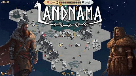 Landnama - Vikings Taking Iceland (Rogue-Lite Survival Base Building Game)