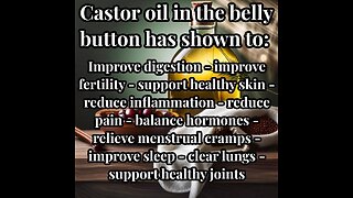 Castor oil packs… 🤔