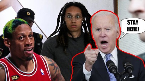 The White house is NOT A FAN of Dennis Rodman's plan to go to Russia to help Brittney Griner!