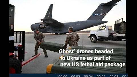 Ghost’ drones headed to Ukraine as part of new US lethal aid package