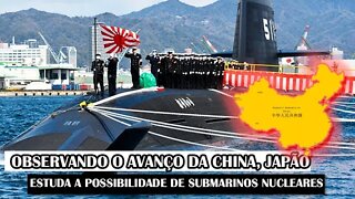 Observando O Avanço Da China, Japão Estuda A Possibilidade De Submarinos Nucleares