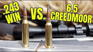 6.5 creedmoor vs. .243 Winchester with Deer Season Ammunition