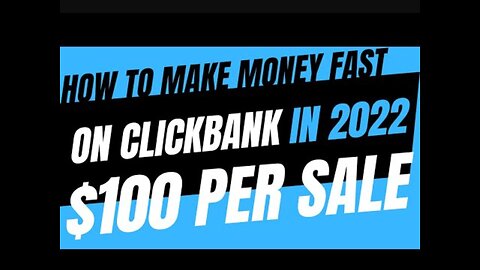 How to make money with clickbank $100 per sale