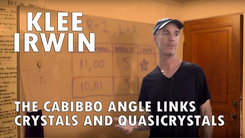 Klee Irwin - The Cabibbo Angle Links Crystals and Quasicrystals