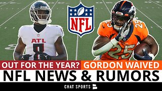 MAJOR Injury News on Kyle Pitts & Wan’Dale Robinson + Melvin Gordon CUT By Broncos | NFL Rumors