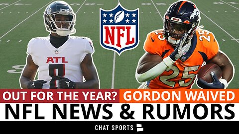 MAJOR Injury News on Kyle Pitts & Wan’Dale Robinson + Melvin Gordon CUT By Broncos | NFL Rumors