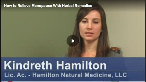How to relieve menopause with herbal remedies