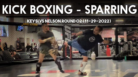 Kick Boxing Sparring [Keysi vs Nelson] Round 02 | Circadian MMA (11-29-2022)