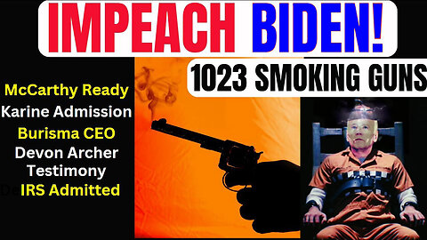 Impeach Biden 7.26.23 - McCarthy, Devon Archer, Karine, IRS