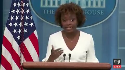 Inept press secretary K. Jean Pierre can't point to a reason Biden invoked the Defense Production