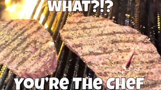 This Steakhouse Makes YOU Grill Your Own Steak?!?! Palo Cedro Inn