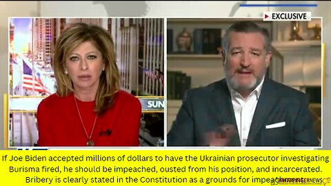 If Joe Biden accepted millions of dollars to have the Ukrainian prosecutor investigating Burisma