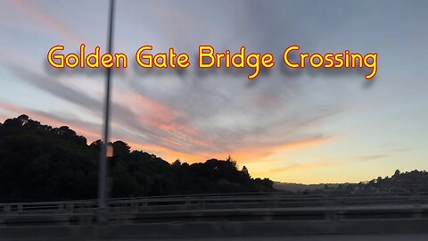 A ride across The Golden Gate Bridge San Francisco, CA