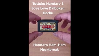 Tottoko Hamtaro 3 Love Love Daiboken Dechu Hamtaro Ham-Ham Heartbreak for Game Boy Advance