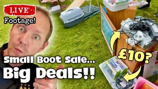 Size Isn't Everything When It Comes To The Bootie! | Cuttery Farm Car Boot Sale