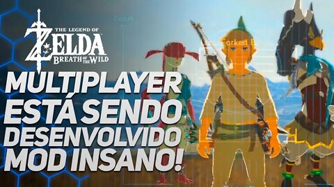 ACONTECEU! MODO MULTIPLAYER PARA ZELDA BREATH OF THE WILD É REAL!