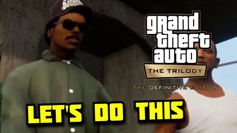 GTA San Andreas Definitive Edition! Past the Game Breaking Bug! | 8-Bit Eric