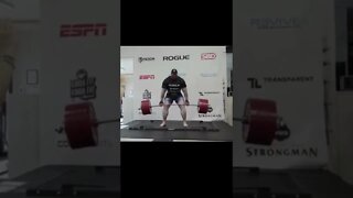 HOJE FAZ 2 ANOS DO HISTÓRICO DEADLIFT DE 501KG DE HAFTHOR BJORNSSON #Shorts