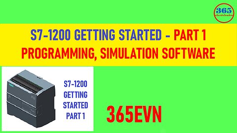 0102 - Install Programming, Simulation Software for PLC S7-1200