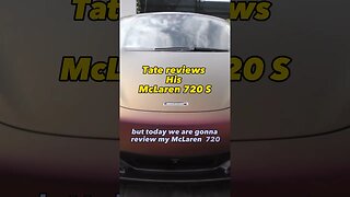 Andrew Tate reviews McLaren 720 S￼ #mclaren #mclaren720s