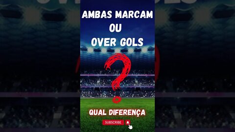 AMBAS MARCAM OU OVER GOLS ENTENDA AGORA E SEJA ASSERTIVO NOS PALPITES DE FUTEBOL