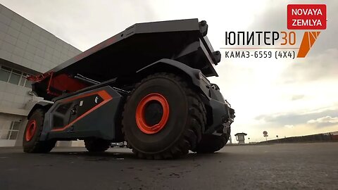 Kamaz-6559 Concept-30 fully Russified Unmanned Mining Haul Truck