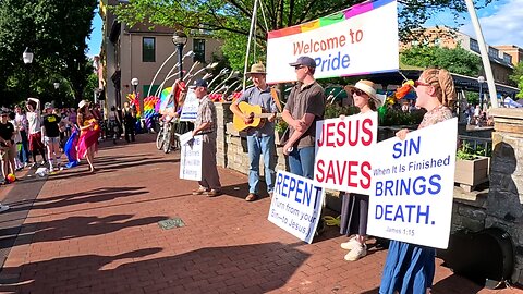 Sharing the Gospel at Gay Pride | Crowd Goes Crazy