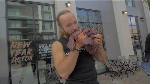 Eating Raw Beef Liver @ Cafe Gratitude | San Diego 2019