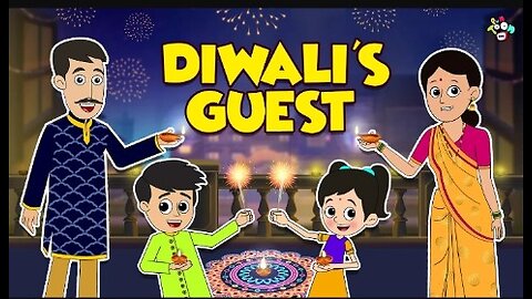Diwali's Special Guest |Happy Diwali | |English Cartoon| Stories | PunToon KidsPunToon Kids Animated