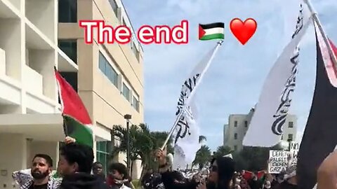 Pro-Hamas Supporters At Florida Atlantic University Actually Waved Taliban Flags During Protests
