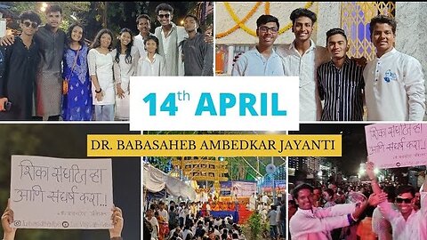 14 APRIL Vlog | Dr. Babasaheb Ambedkar Jayanti | JustVlogWithAditya