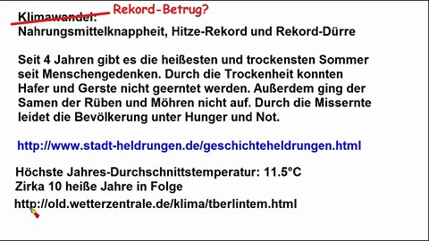 Klimawandel ►Temperaturrekord in Berlin im Jahre 1756