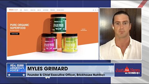 Founder and CEO of BrickHouse Nutrition Myles Grimard joined John Solomon and Amanda Head