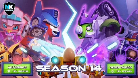 Angry Birds Transformers - War Pass S14 Preview - Private Cliffjumper & Scout Brawl