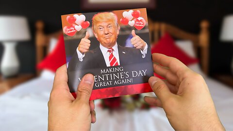 Surprise your sweetheart with THIS! Our Trump Valentine's Card is out NOW! 🇺🇸 ❤️