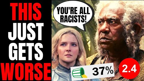 Rings Of Power Star Says You're RACIST If You Don't Like How Amazon DESTROYED Lord Of The Rings